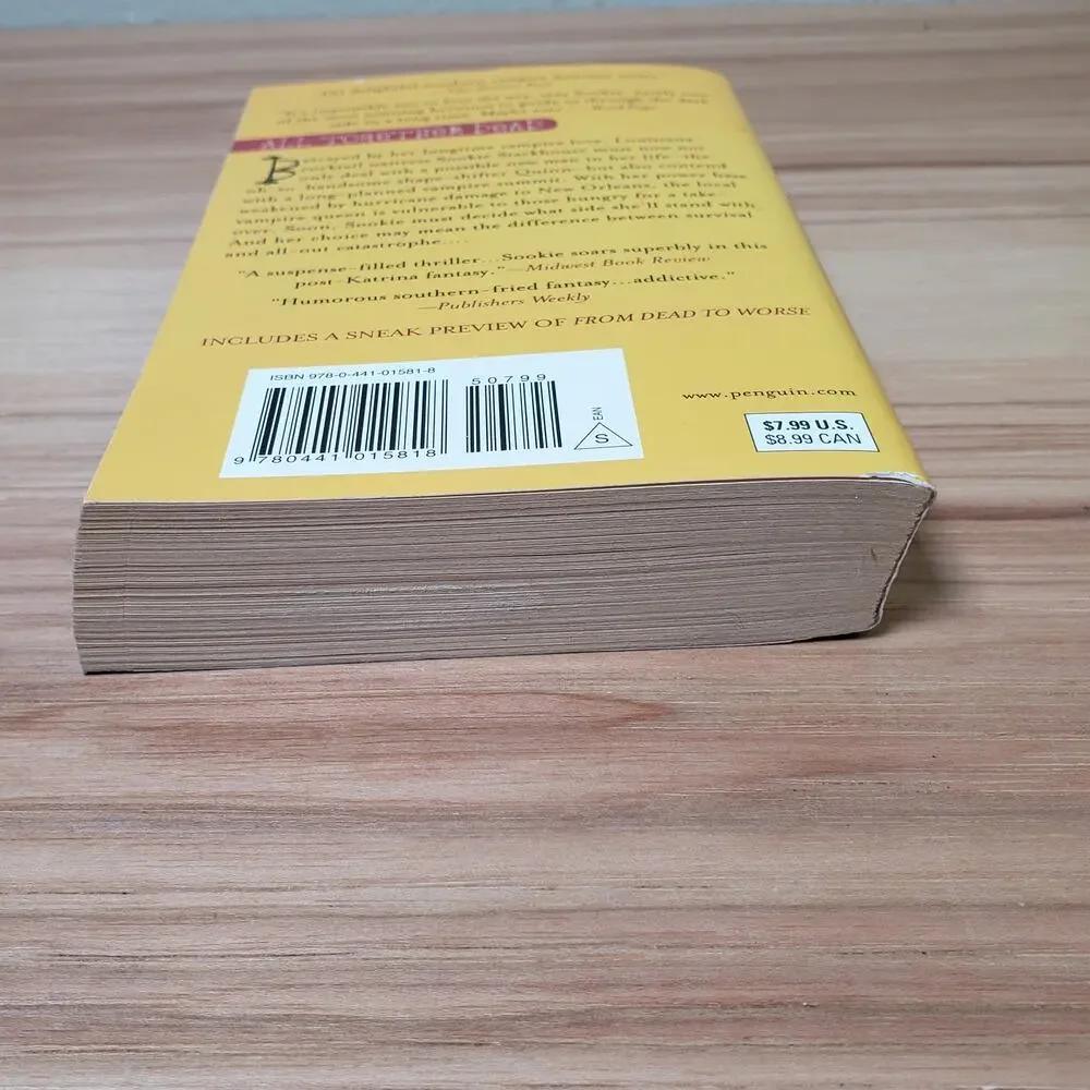 Charlaine‎ Harris All Together Dead Softcover Book Sookie Stackhouse True Blood